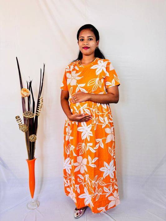ORANGE - MATERNITY WEAR