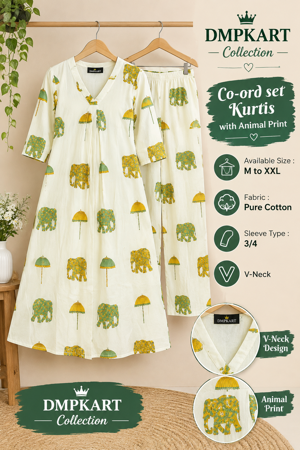 Single and Co-Ord set Kurtis