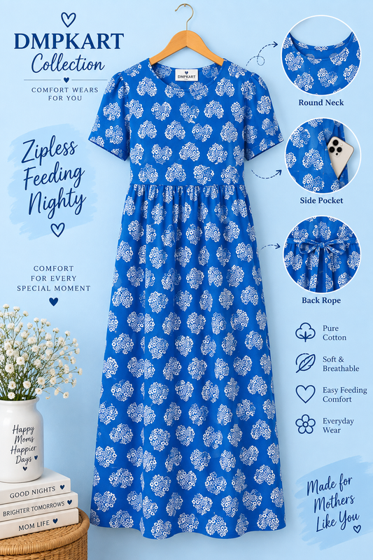 PEPSI BLUE - MATERNITY WEAR
