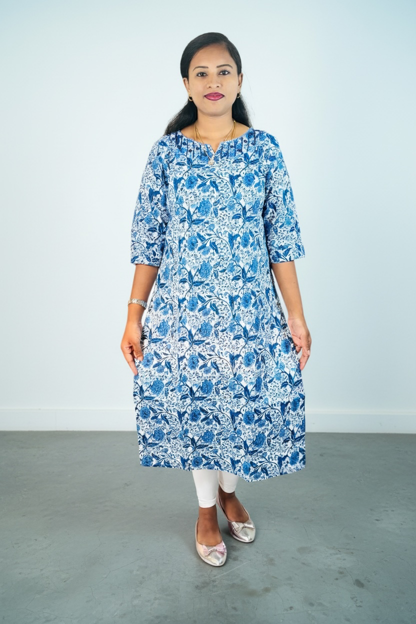 Kurtis - Top blue