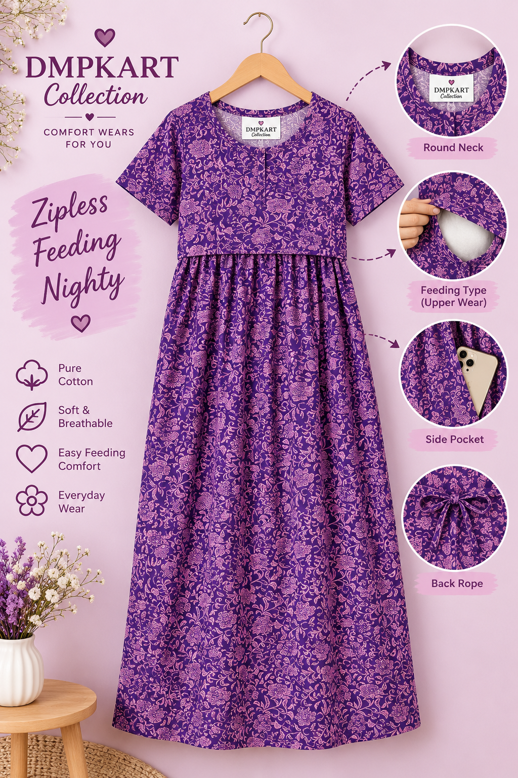 Violet - Maternity wear