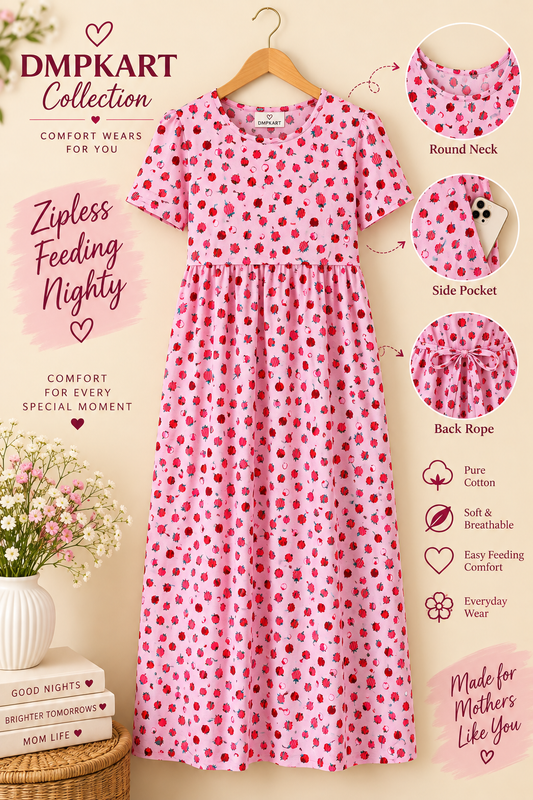 BABY PINK- MATERNITY WEAR