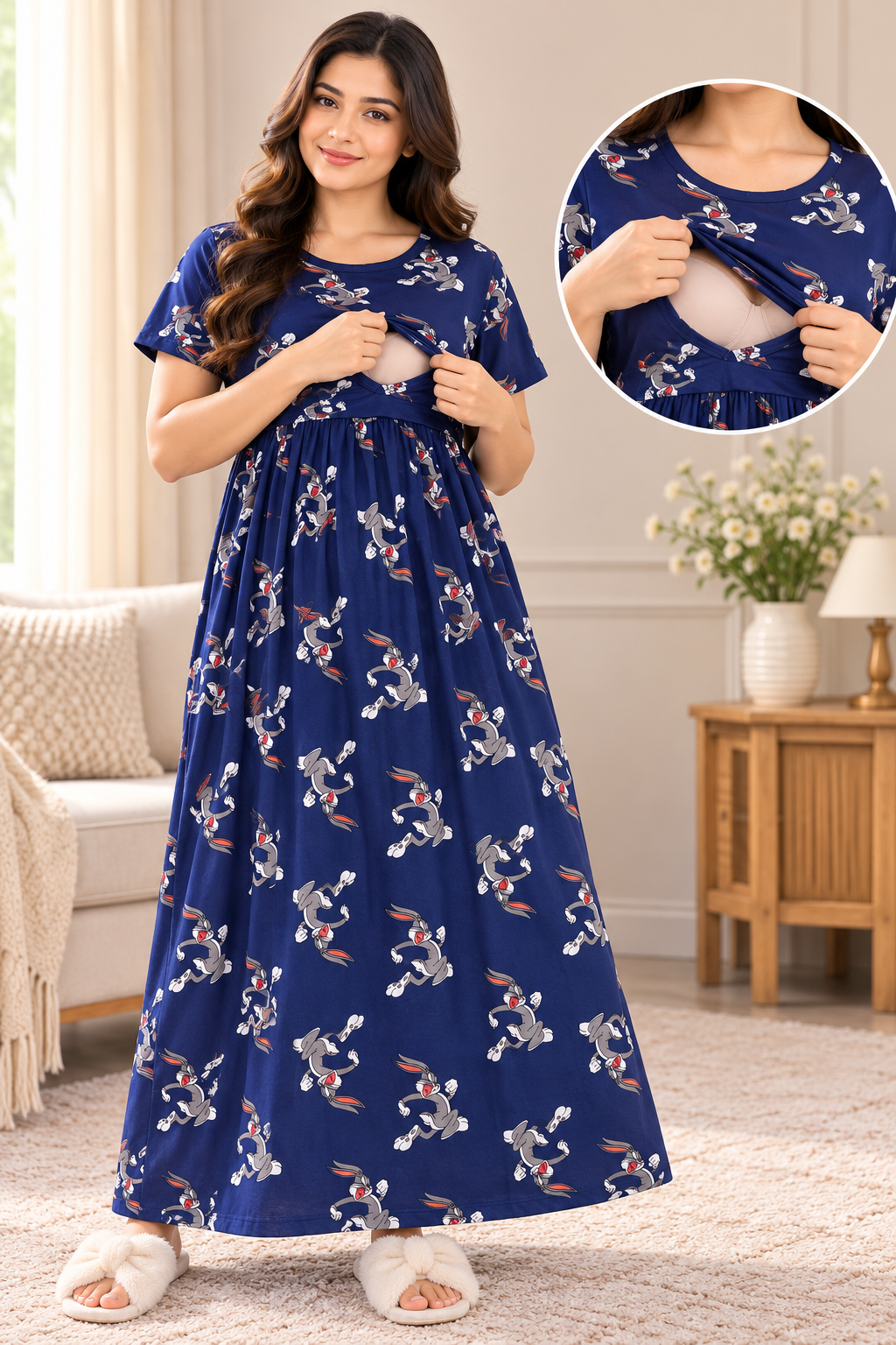 Navy blue - Maternity wear