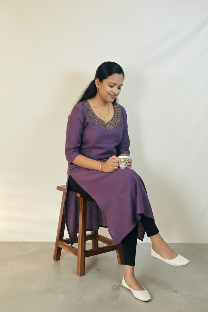 Kurtis - Top Aari work