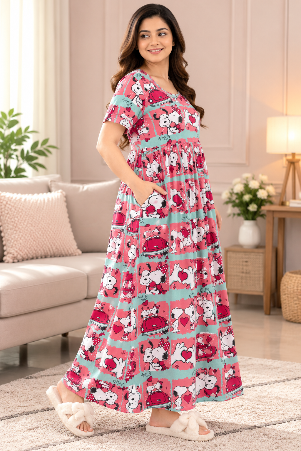 Peach pink - Maternity wear