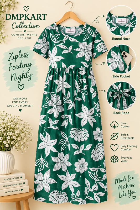GREEN - MATERNITY WEAR