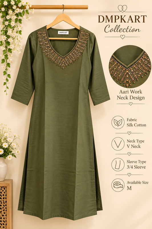 Kurtis - Top Aari work