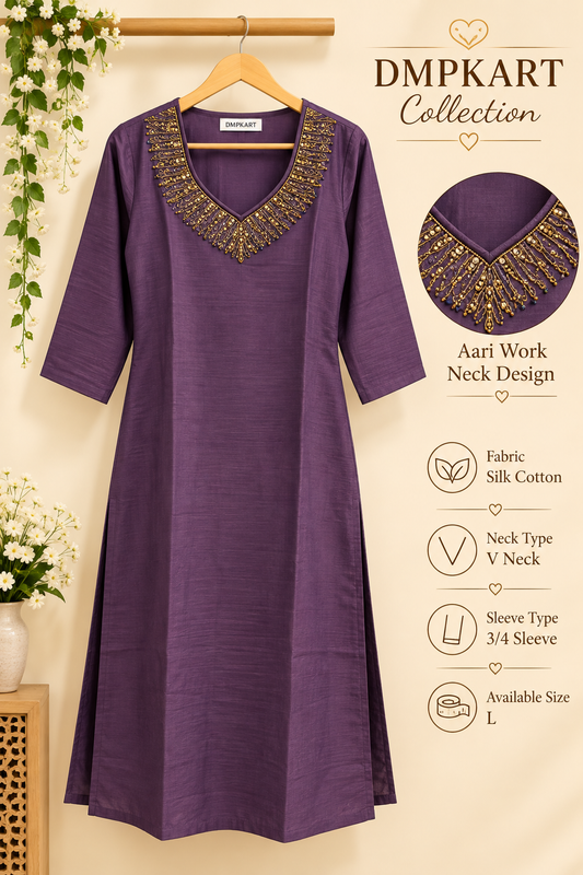 Kurtis - Top Aari work