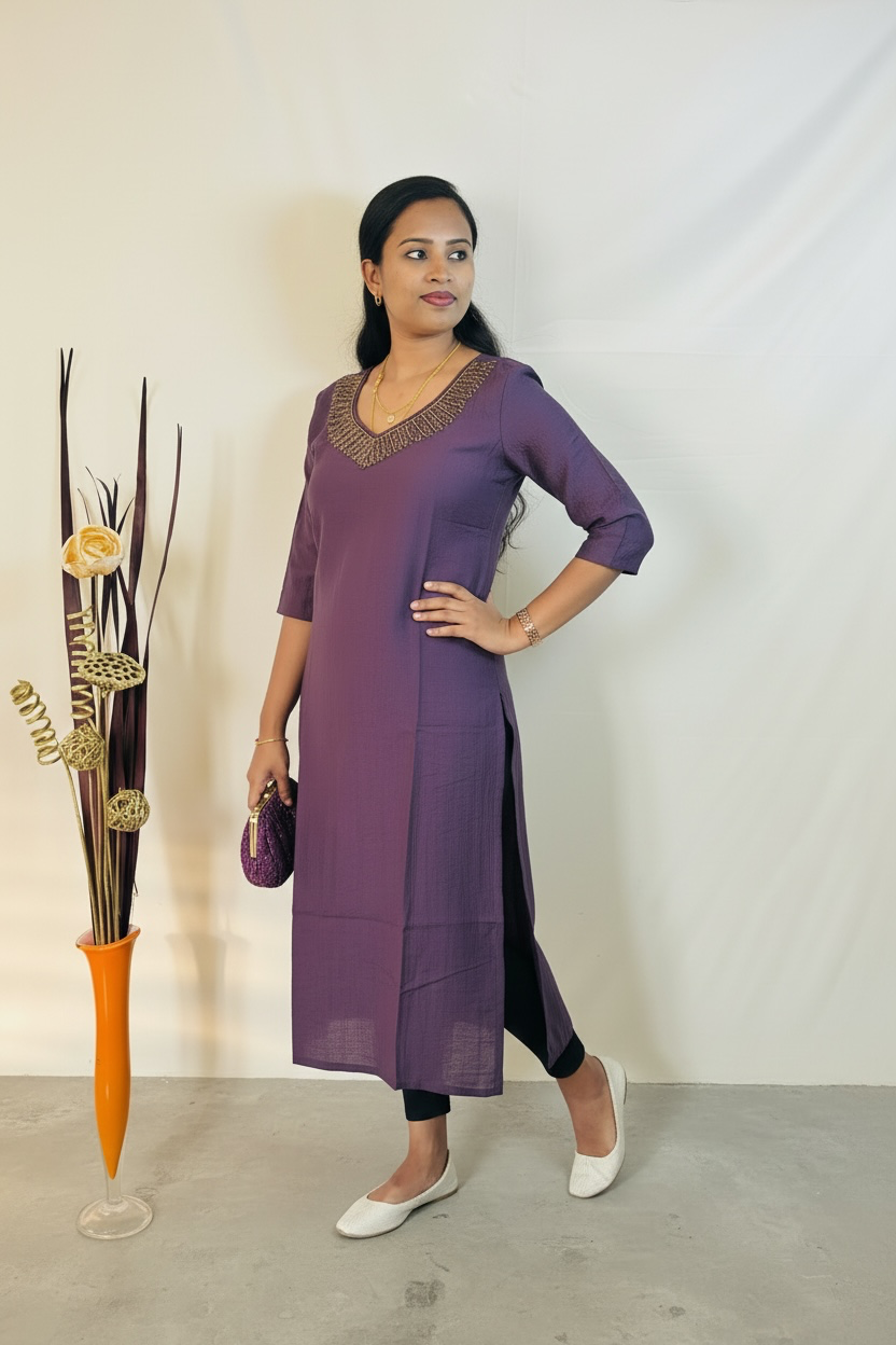Kurtis - Top Aari work