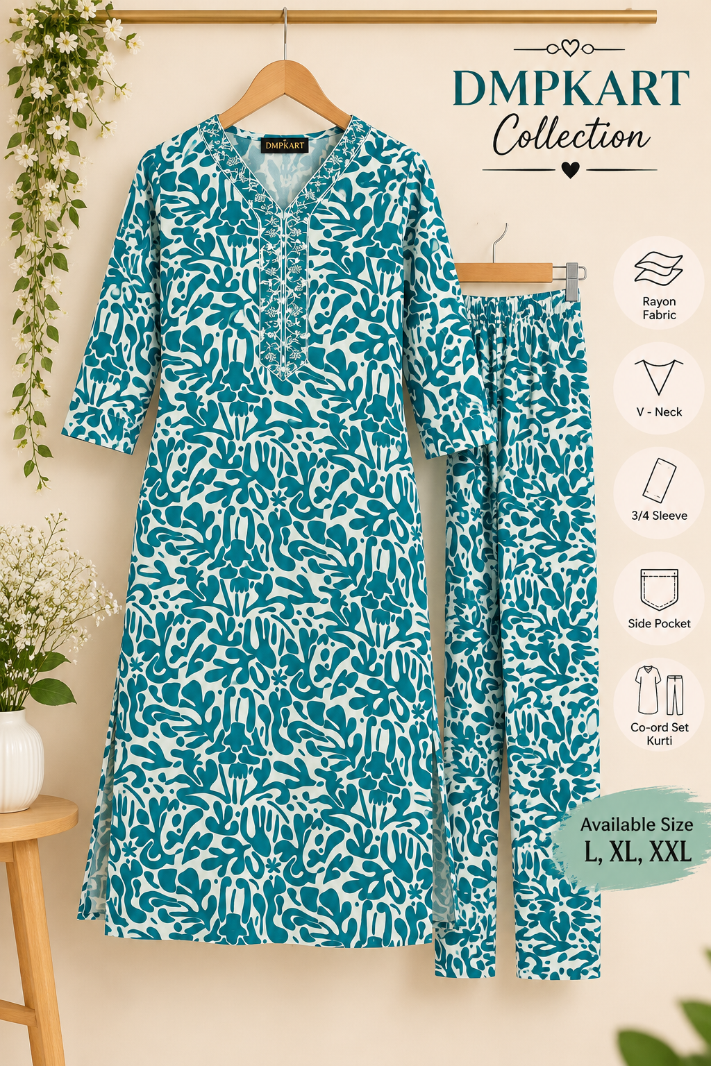 Co-ord set Kurtis