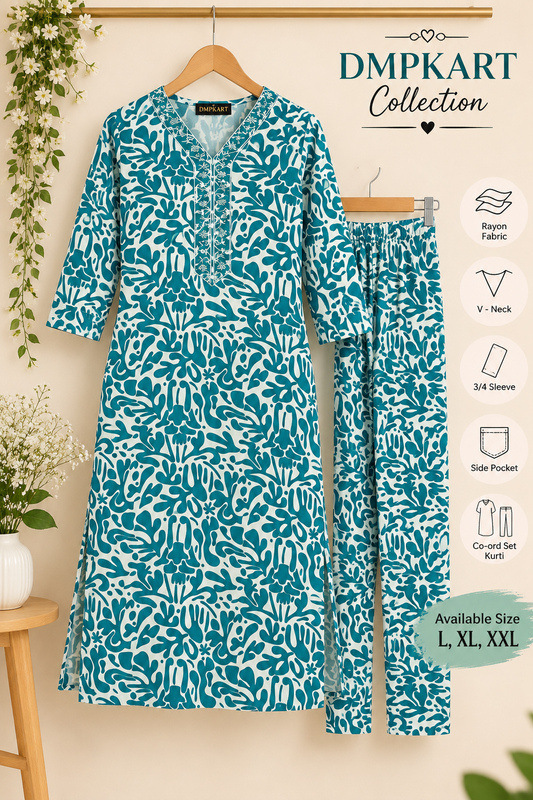 Co-ord set Kurtis