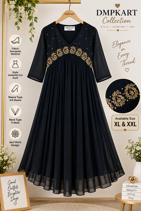 Kurtis - Top Black
