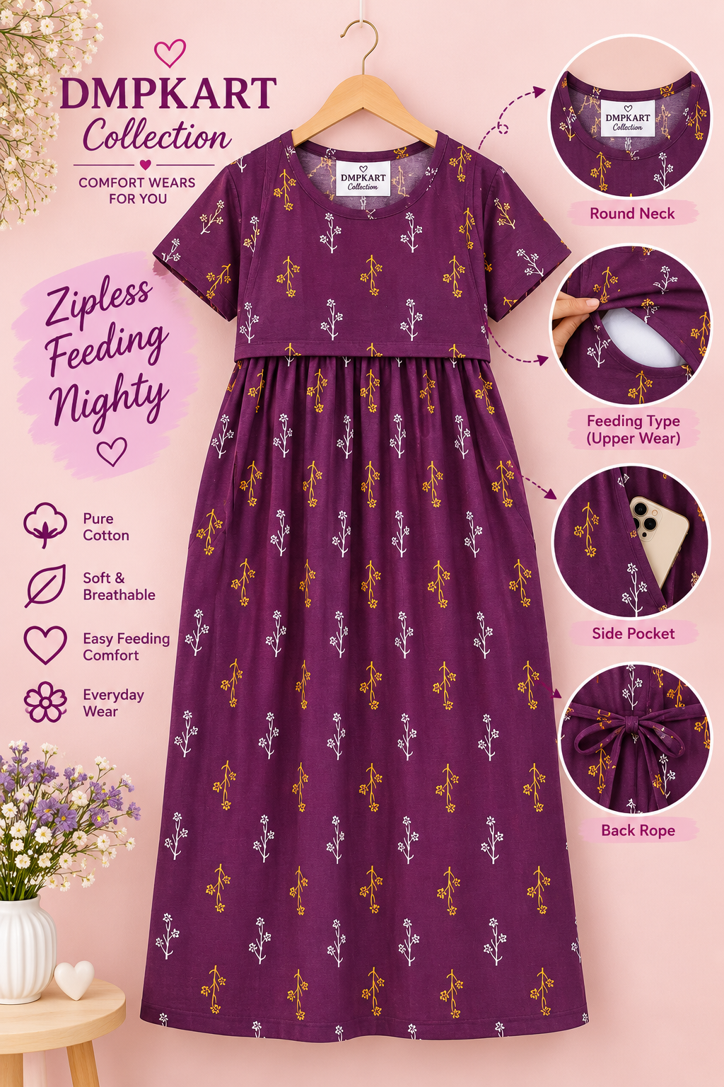 Violet - Maternity wear