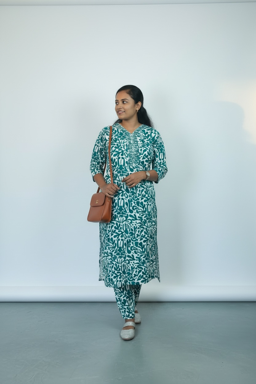 Co-ord set Kurtis