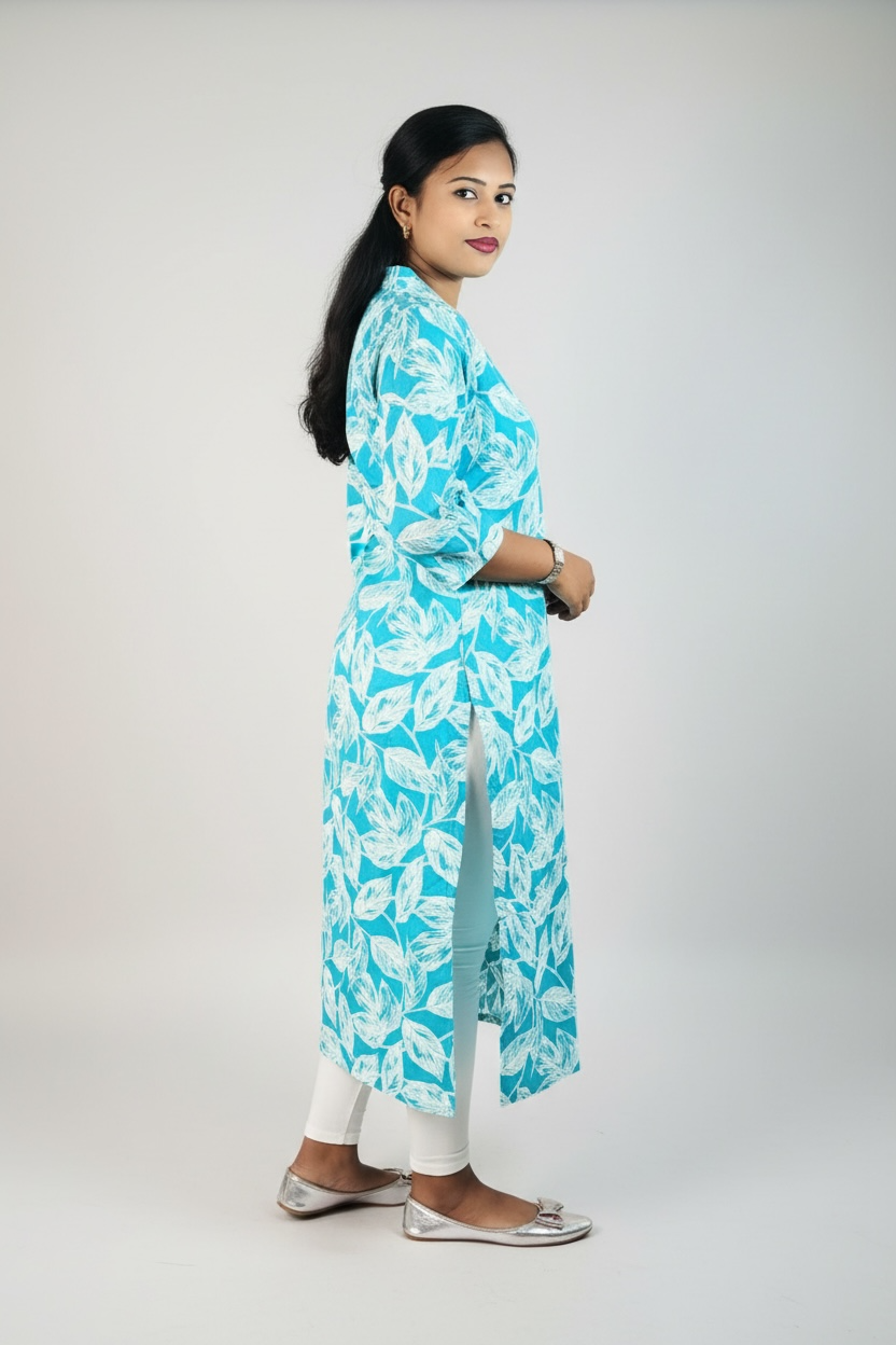 Kurtis - Top Turquoise