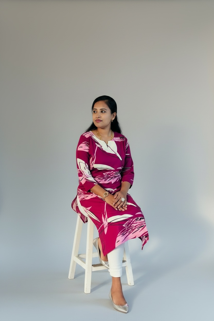 Kurtis - Top Magenta