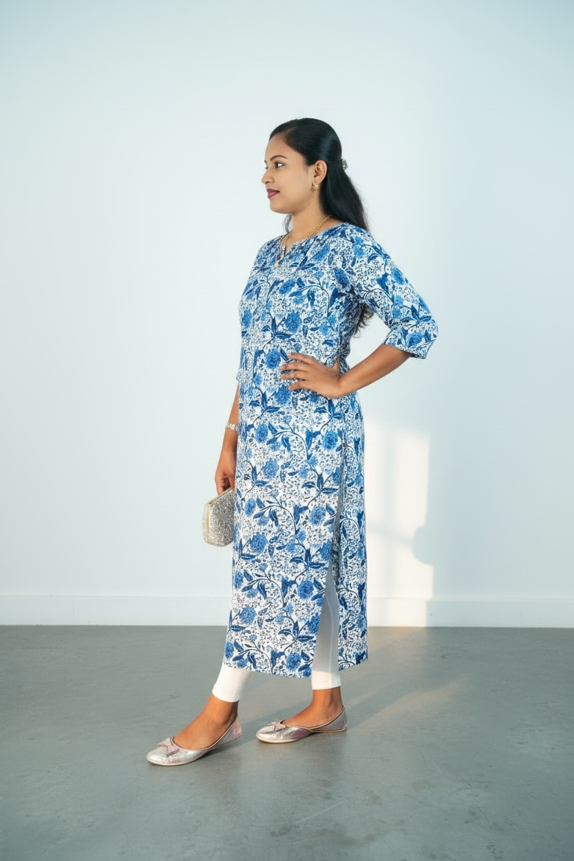 Kurtis - Top blue