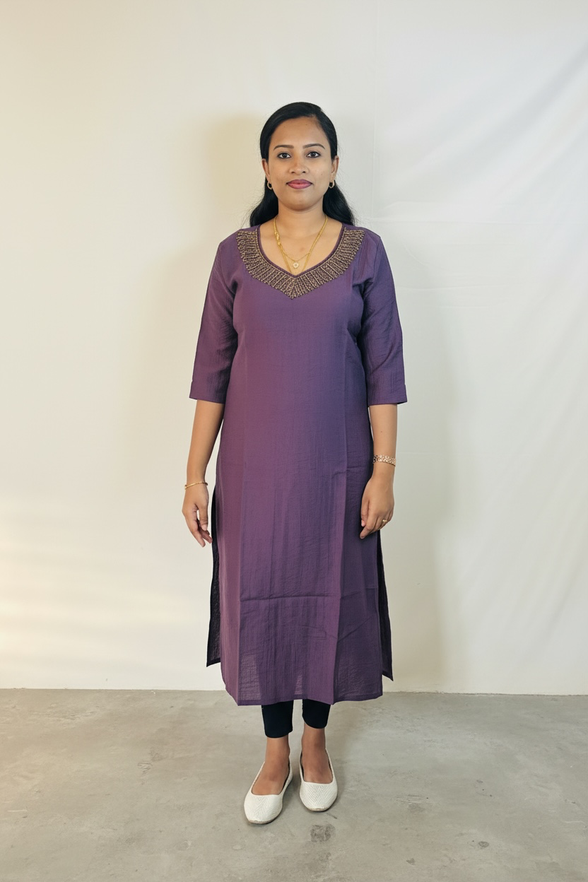 Kurtis - Top Aari work