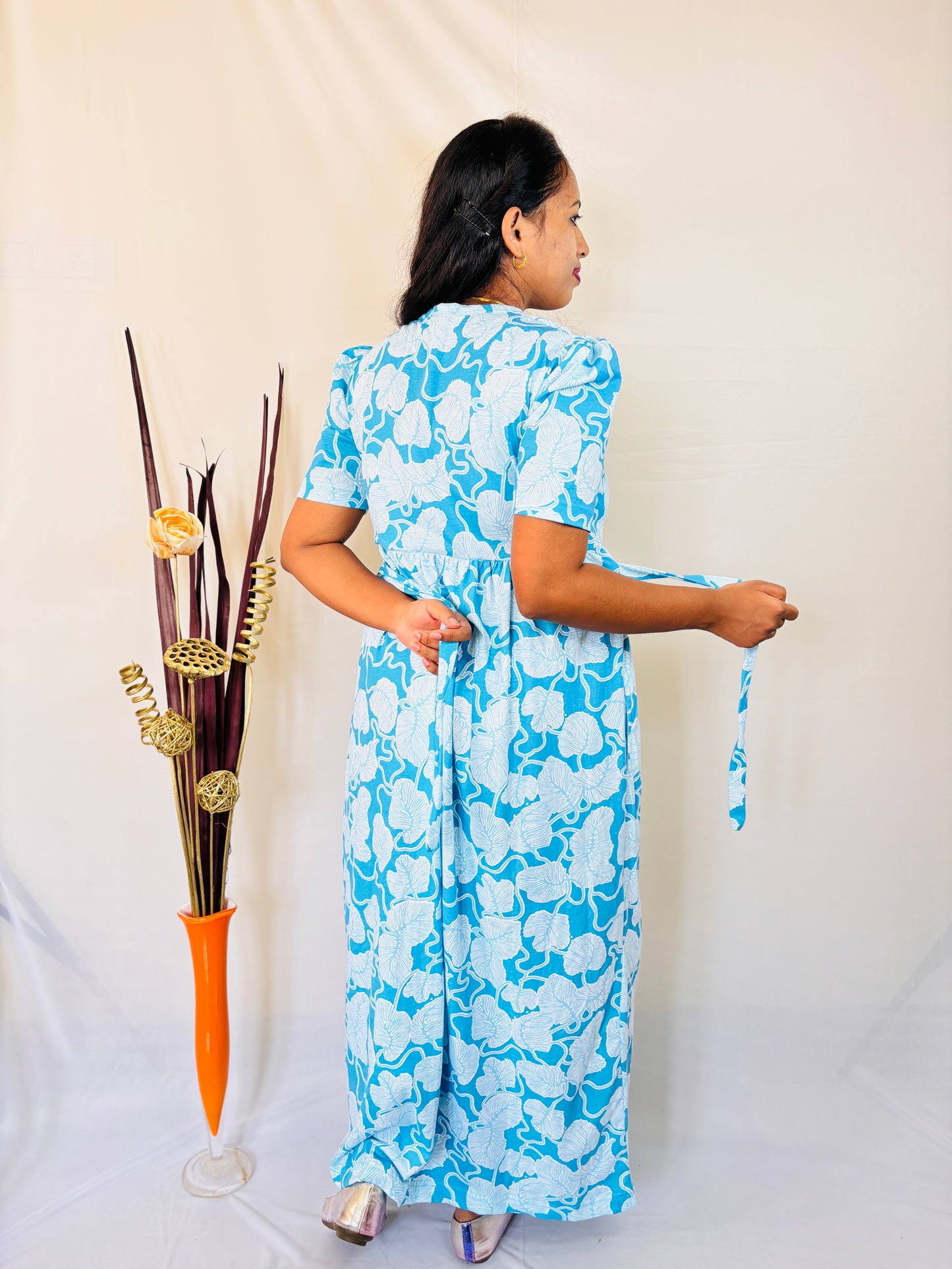 BLUE - MATERNITY WEAR