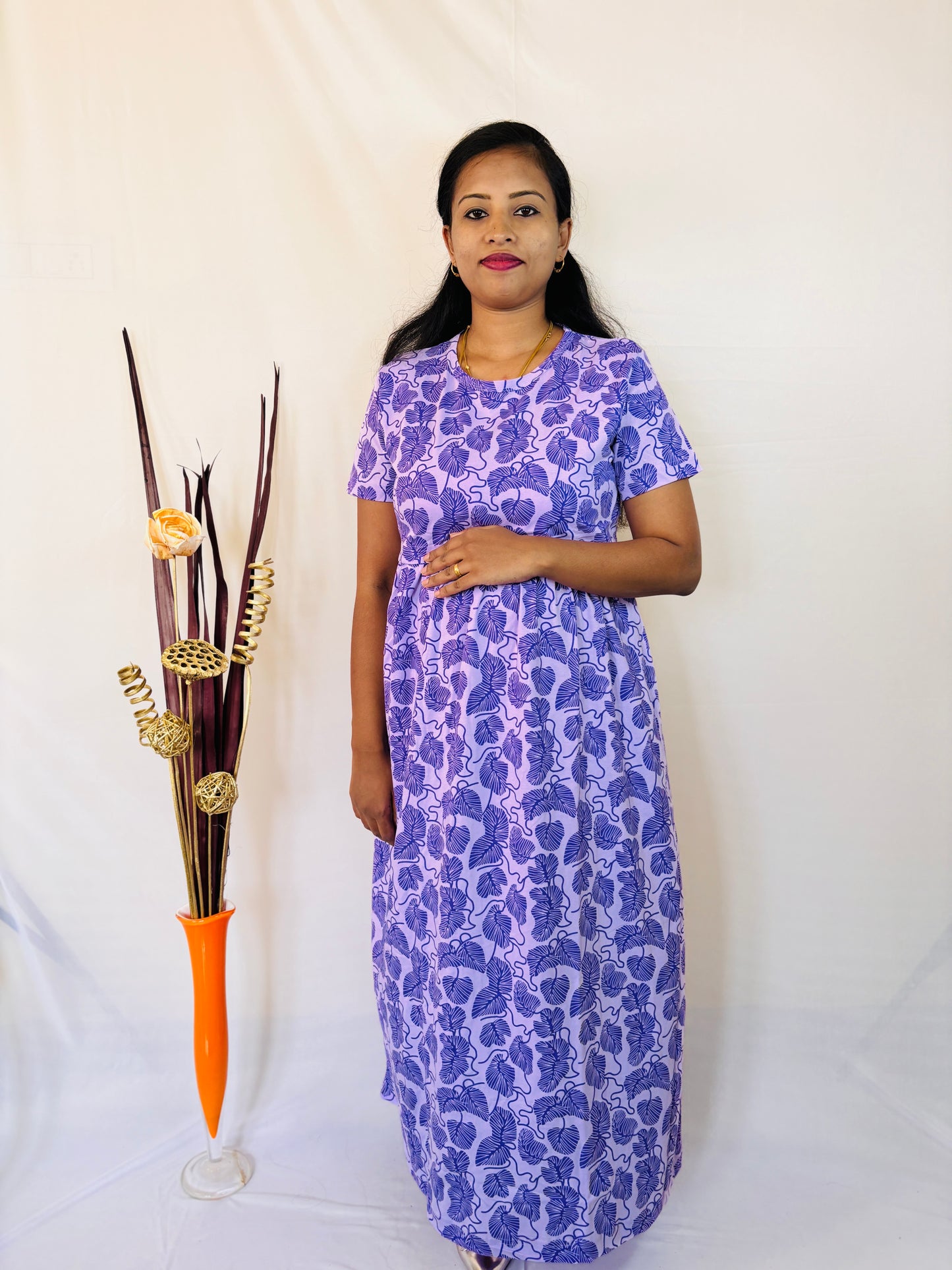 PURPLE - MATERNITY WEAR