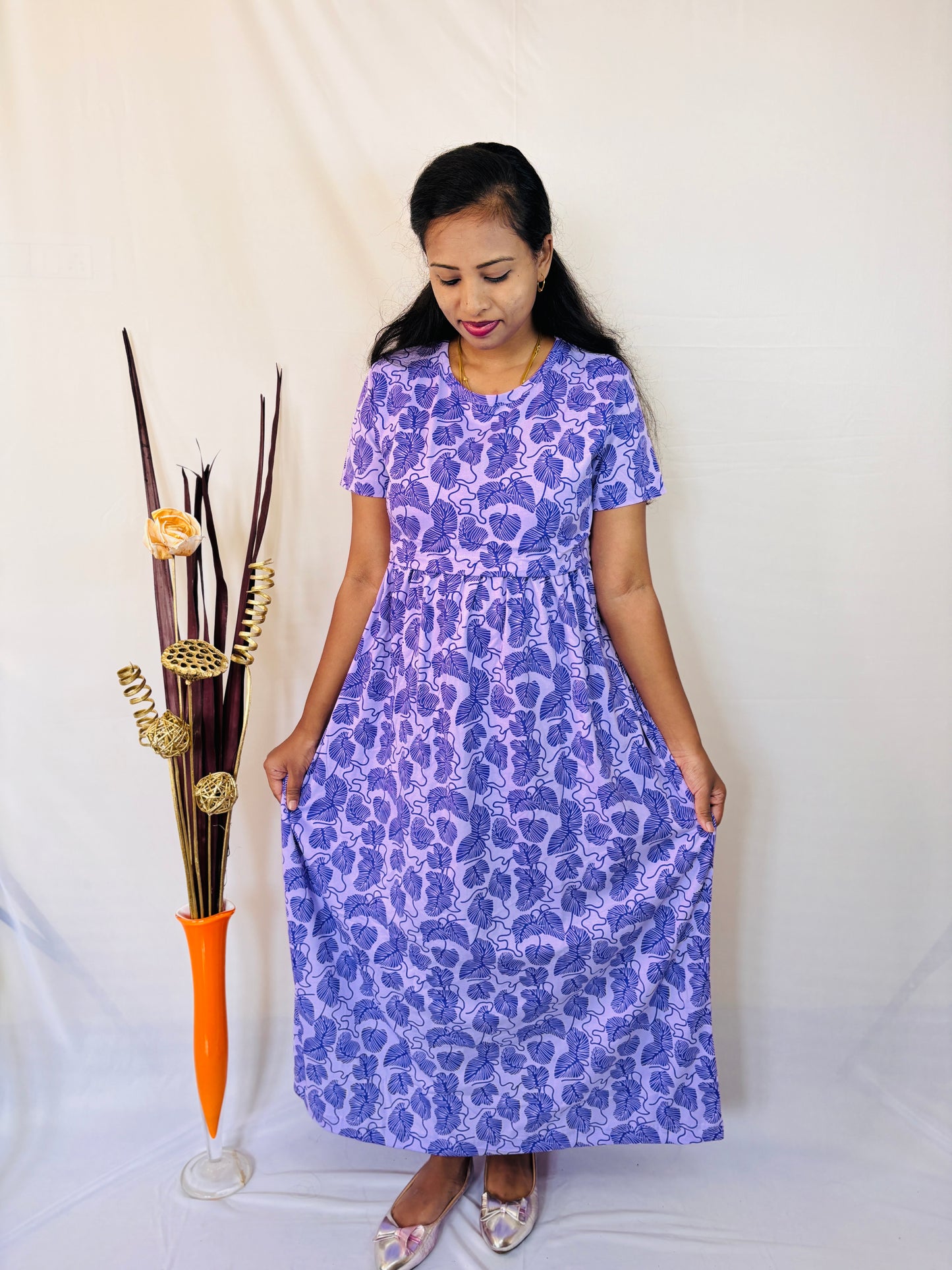 PURPLE - MATERNITY WEAR