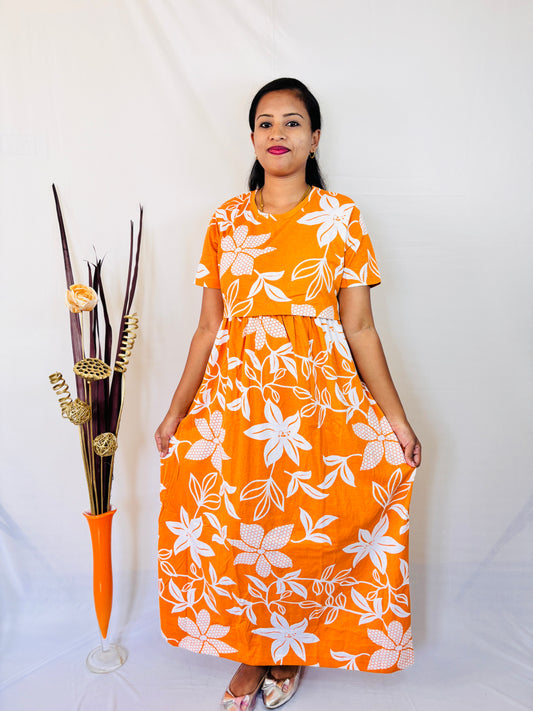 ORANGE - MATERNITY WEAR