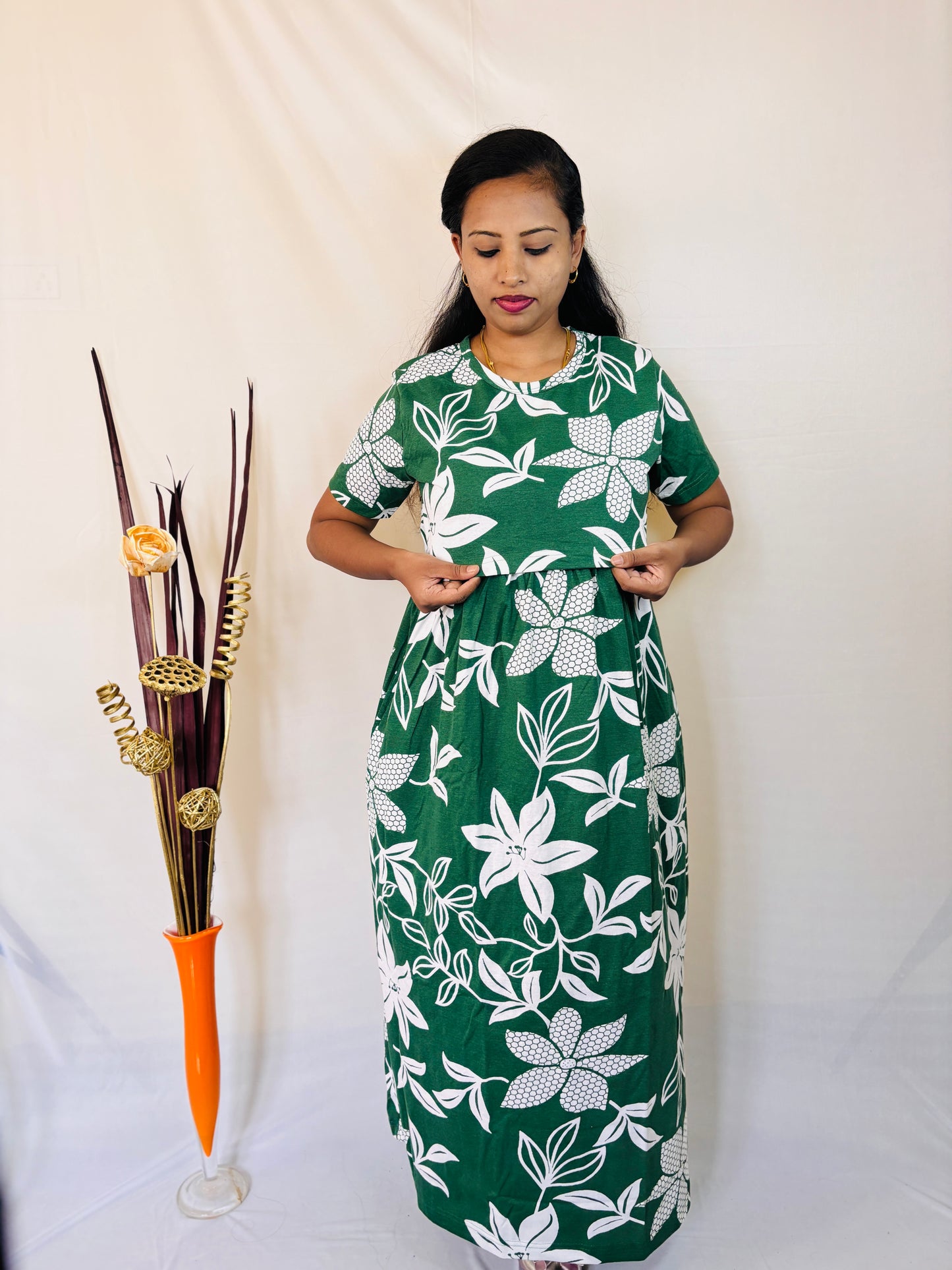 GREEN - MATERNITY WEAR