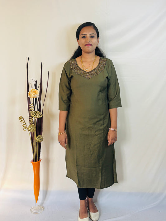 Kurtis - Top Aari work